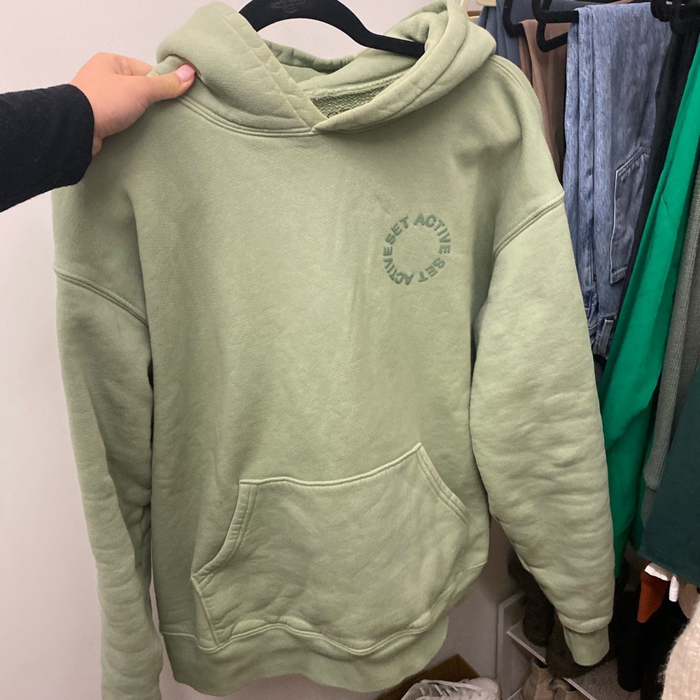 Set active matcha sweat set